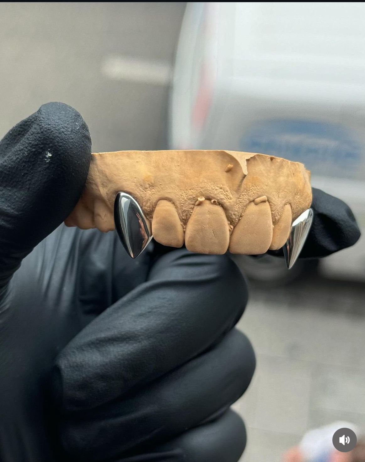 Two Vampire Caps ***SHARP AND LONG***