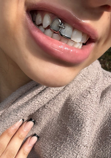 1 Chrome heart inspired window with inlay