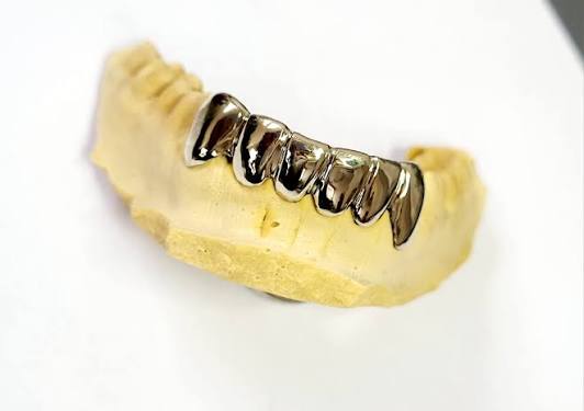 Lower 6 gold Grillz