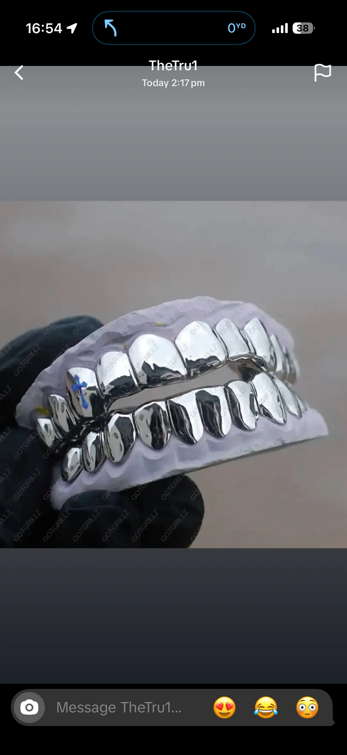 Custom 10 on 10 - one iced tooth