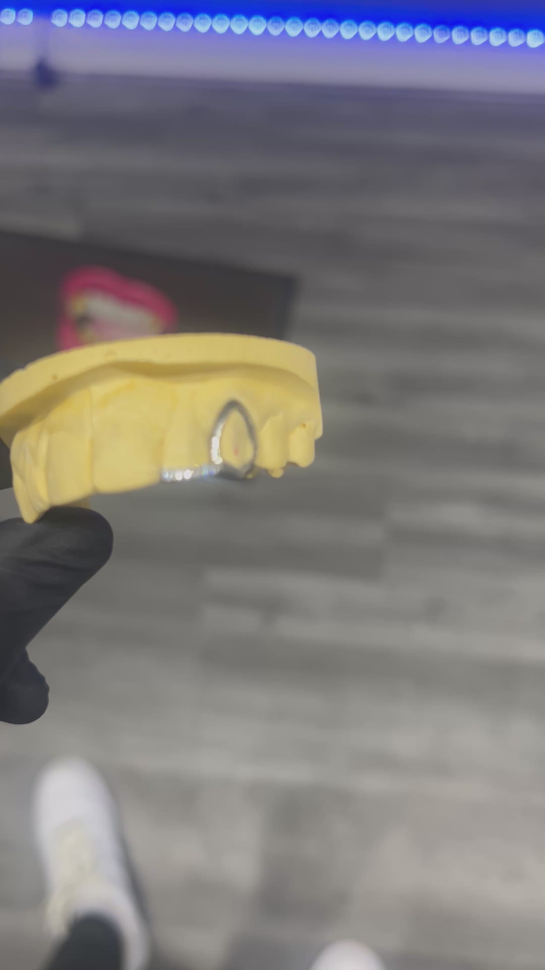 Window with diamond Inlay Design