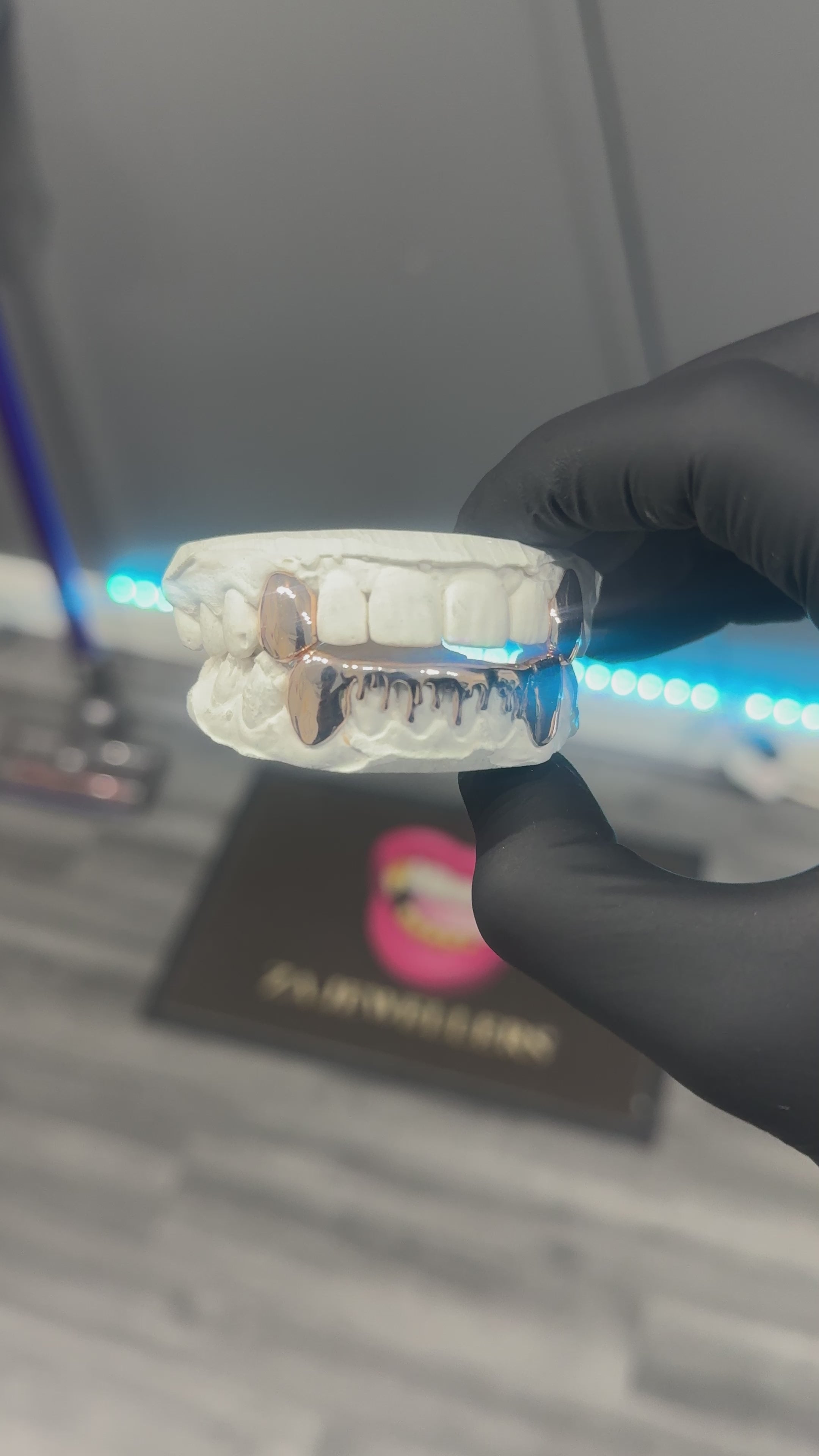 Drip Bar Design ( bottom teeth)